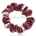 Newest metal flannelette rope broad hair band